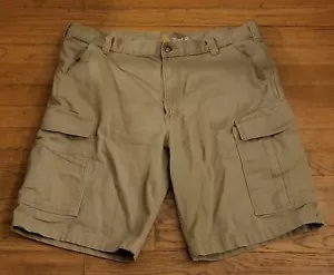 Pantalones cortos para hombre Carhartt caqui beige de carga calce relajado talla 40 - Imagen 1 de 6