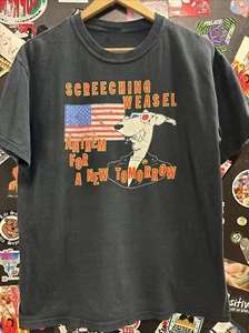 Screeching Weasel Punk Rock shirt Anthem For A New Tomorrow BT396 - Picture 1 of 4