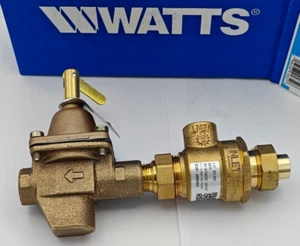 WATTS 1/2" B911S-M3 COMBINATION FILL VALVE & BACKFLOW PREVENTER 0386462 NEW! USA - Picture 1 of 19