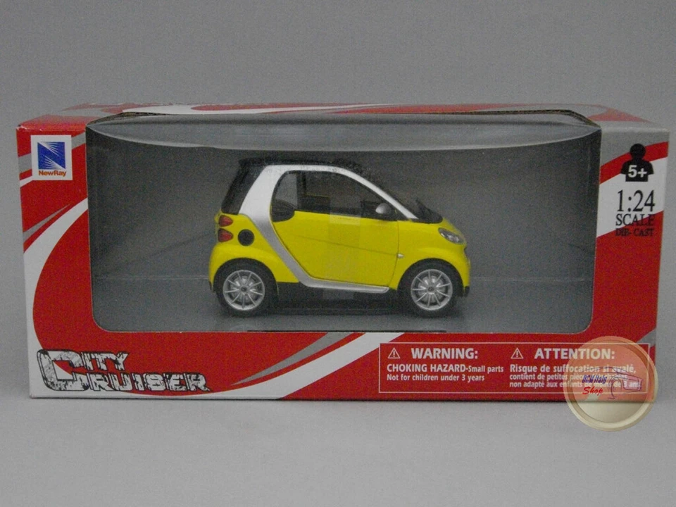 Smart For Two - New Ray 1:24 - NR71033YE - Immagine 1 di 1