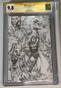 Wonder Woman #750 CGC 9.8 signiert Jim Lee Variante Cvr H Torpedo Comics 44/100 - Bild 1 von 5