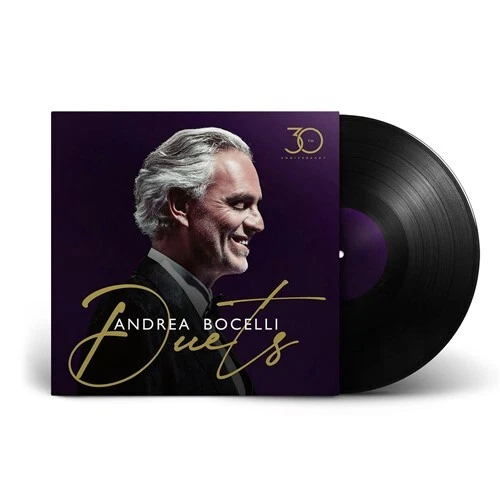 ANDREA BOCELLI Duets LP VINYL NEW - Image 1 of 1