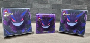 Nintendo Gameboy Advance SP Gengar Pokémon Reshell *Glass Screen & New Battery* - Picture 1 of 10
