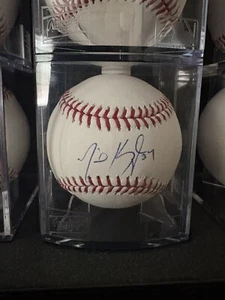 Michael Kopech signierter Rawlings offizieller MLB Ball Authentic Dodgers - Bild 1 von 2