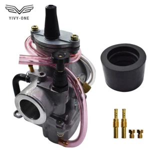 Mortorcycle Carburetor 21mm PWK Racing For 2 Stroke 50cc To 100cc With Power Jet - Picture 1 of 10
