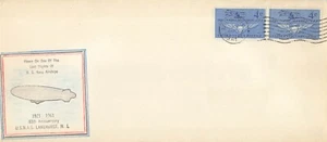 GEFLOGEN AUF EINEM DER LETZTEN FLÜGE DER U.S. NAVY LUFTSCHIFFE 1961 - Bild 1 von 1