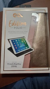 Case Mate Brilliance Folio Dual Stand Impact Protection Case For iPad Pro 11" - Picture 1 of 2