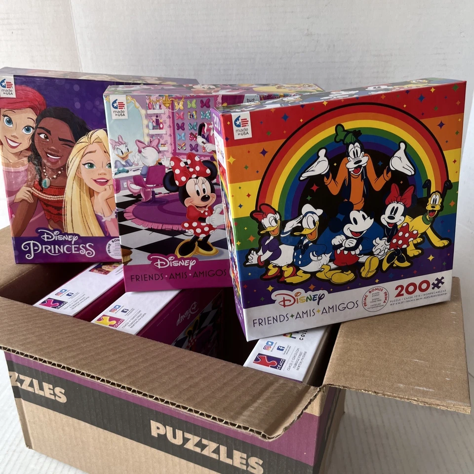 Puzzle con Disney lote de 6 ver fotos para artículos exactos Foto 1 de 2