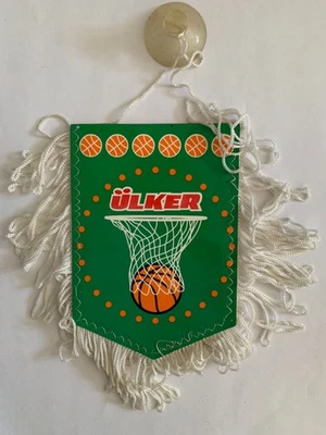 FANION VINTAGE BASKETBALL - ULKER - Photo 1/2