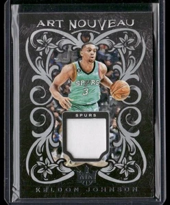 2023-24 Panini Court Kings #AN-KEL Keldon Johnson Art Nouveau - Foto 1 di 2