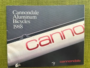 1988 CANNONDALE Full Catalog SR2000 SM1000 RED SHRED Black Lightning SUPER TOUR - Picture 1 of 4