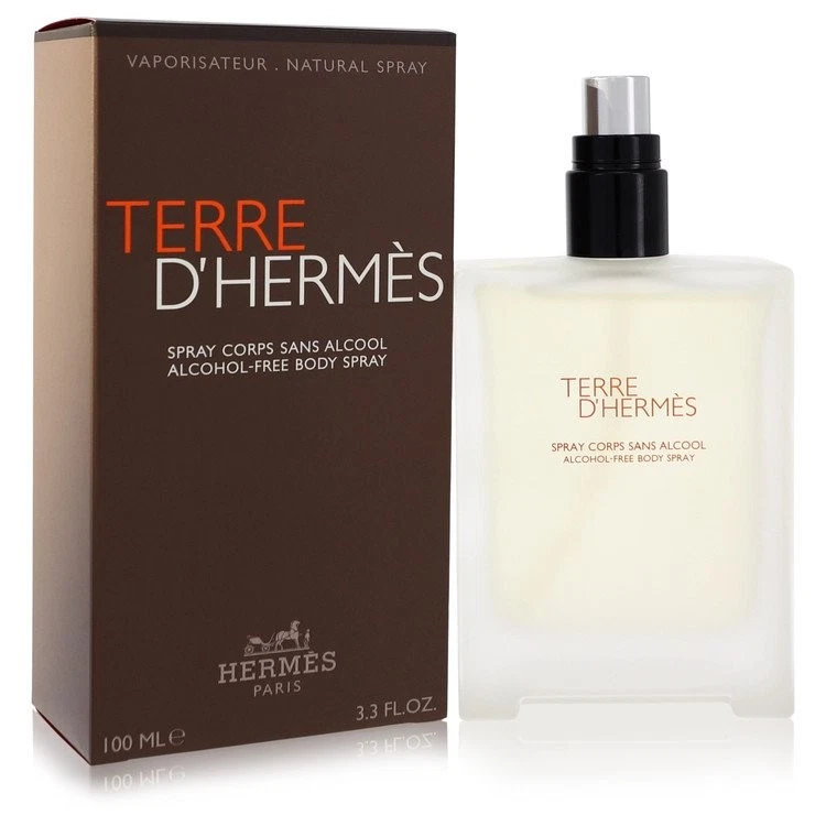 Spray corporal Terre D'Hermes de Hermes (sin alcohol) 3,3 oz Foto 1 de 1