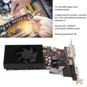 GT730 Graphics Card 128 Bit 4GB DRR3 PCI Express 2.0 X8 HD Multimedia Interf BEA - Picture 1 of 12