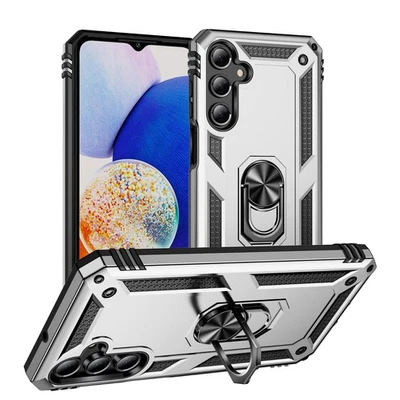 For Samsung Galaxy A16 Phone Case Ring Kickstand Cover +Tempered Glass - Image 1 of 4