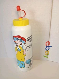 Vintage Hallmark MAXINE Water Bottle Plastic 31.7 Oz. - Picture 1 of 9