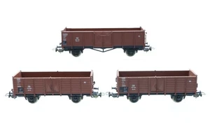H0 Piko DB offener Güterwagen Konvolut DC braun N112 - Picture 1 of 2