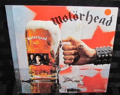 Motorhead: "Beer Drinkers" vinyl LP~1982 French Pressing, Milan A-120-174, NM - Image 1 of 4