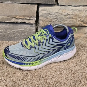 Hoka One One Clifton 4 Blue -Womens Size 9.5 (1016724-SBSTW ) Running Shoes - Picture 1 of 12