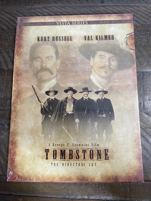 TOMBSTONE - DIRECTOR'S CUT VISTA SERIES, 2-DISC DVD MOVIE, KURT RUSSELL VAL KILM - Image 1 of 3