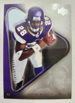 2007 Upper Deck NFL Players Rookie Premiere Adrian Peterson #21 - Image 1 of 2