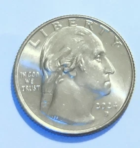 2024 D Zitkala-Sa Washington Quarter Error Coin “In Cod We Trust” - Picture 1 of 7