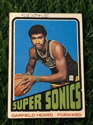 Garfield Heard 1972-73 Topps RC #98 Seattle SuperSonics - Image 1 of 2