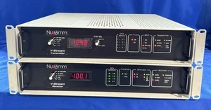 Nucomm V Stream Transmitter + Receiver 100 VSTX 100 VSRX - Both Power On - Read - Picture 1 of 17