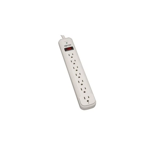 EATON TRIPP LITE SERIES MASTER-POWE STRIKER 7 OUTLET SURGE STRIP 6 FT CORD 1080  - Image 1 of 1