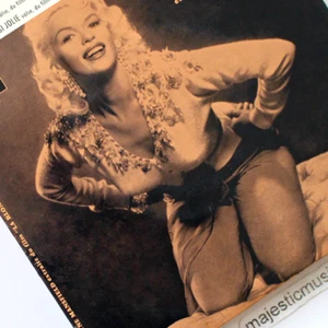 VERY RARE 1959 ORIGINAL JAYNE MANSFIELD COVER 7" VINYL 45 FRANCE EX - Picture 1 of 6
