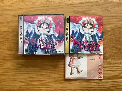 Princess Maker 2 Sega Saturn SS Japan JPN RPG Two Manuals - Image 1 of 4