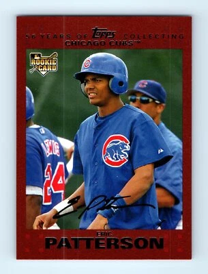 2007 Topps Updates & Highlights #UH147 Eric Patterson Copper #/56 - Image 1 of 2