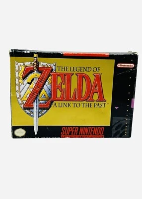 Zelda Link to the Past SNES Game Super Nintendo VTG Authentic Cartridge Rpg Fun - Image 1 of 4