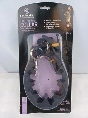 Collar para perro Starmark Pro-Training grande suave evita tirar del comportamiento pulmonar Foto 1 de 4
