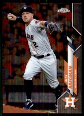 2020 Topps Chrome Alex Bregman Houston Astros #102 - Image 1 of 2
