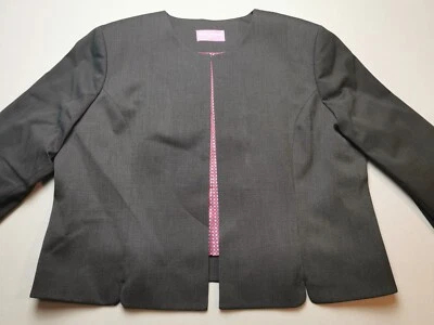 BROOK TAVERNER Womens UK 22R Vega 2356C Jacket (BNWT) Tailored Fit Collarless - Image 1 of 4