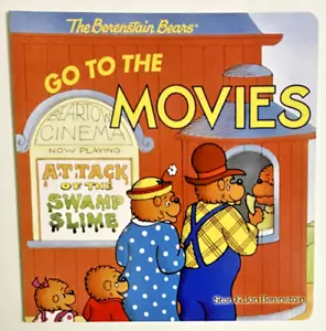 The Berenstain Bears GO TO THE MOVIES Board Book - Picture 1 of 1