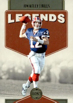 Jim Kelly 2022 Legacy Football - #111 - Buffalo Bills - Image 1 of 2