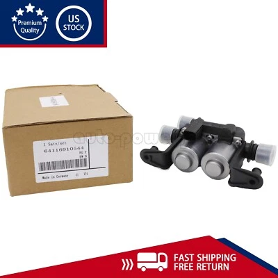 Heater Control Water Valve 64116910544 For 03-17 BMW E53 E70 E71 X5 X6 - Image 1 of 4