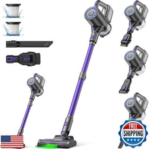 Suirviz Cordless Vacuum Cleaner, 40KPA/35Mins, Green LED Light, Lightweight S - Picture 1 of 5
