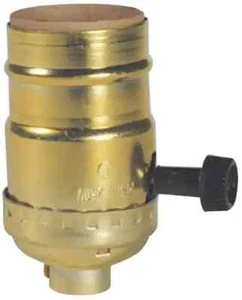 Lámparas Estándar Eléctricas Comerciales ON/OFF Perilla Giratoria Bombilla Enchufe de Luz 81545 - Imagen 1 de 1
