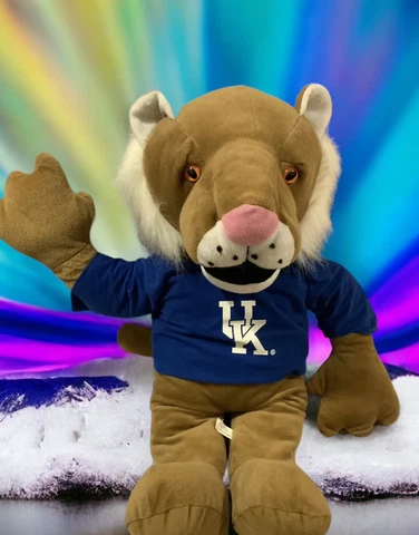 XL 24” Toy Factory Team Spirit Mascot UNIVERSITY OF KENTUCKY UK Wildcats PLUSH Cover