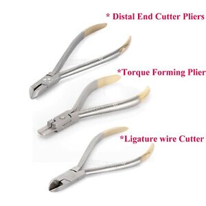 Dental Orthodontic Plier Ligature Distal End Cutting Cutter Torque Bending Plier