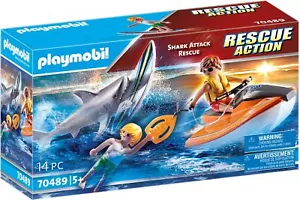 Playmobil Shark Attack and Rescue Boat - Picture 1 of 6