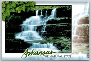 Postkarte Copperhead Falls Arkansas Der natürliche Zustand Wasserfall - Bild 1 von 2