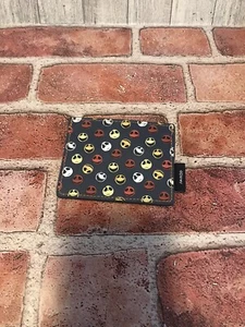 Cartera de bolsillo de cuero para tarjeta de crédito Pesadilla antes de Navidad Disney Lounge Fly  - Imagen 1 de 5