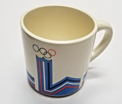 Vintage Maxwell House Coffee Mug Cup Olympics 1980's-USA Made — 第 1/4 张图片