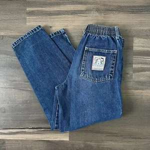Vintage Snoopy & Friends Youth Straight Leg Medium Wash Jeans Size 12 - Picture 1 of 11
