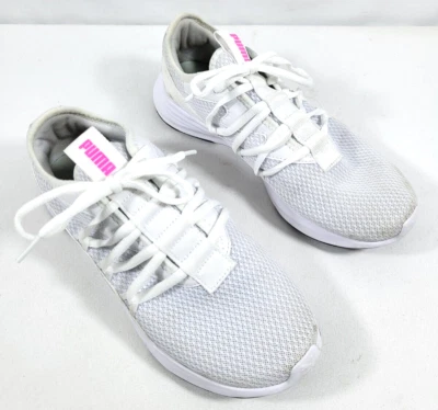 白色彪马女式 Star Vital 柔软泡沫运动鞋 5.5 C 码 — 第 1/4 张图片