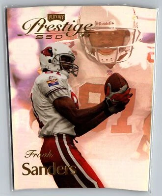 1999 Playoff Prestige SSD #B003 Frank Sanders - Image 1 of 2