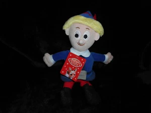 MUÑECA DE PELUCHE RUDOLPH THE RED NOSEER ISLAND MISFIT TOYS 11" HERMEY ELF NUEVA - Imagen 1 de 3